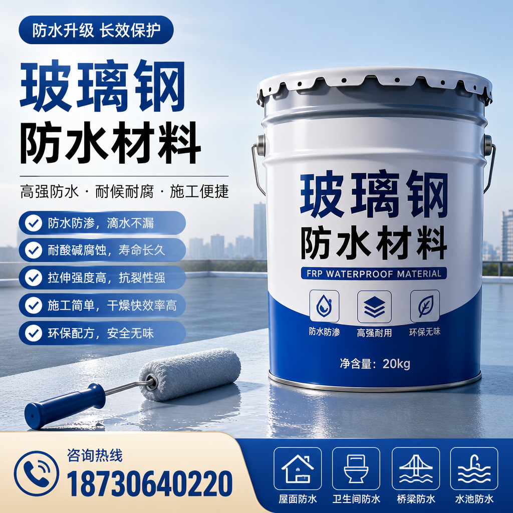 专家解析:玻璃钢防水材料的市场前景分析在 淄博